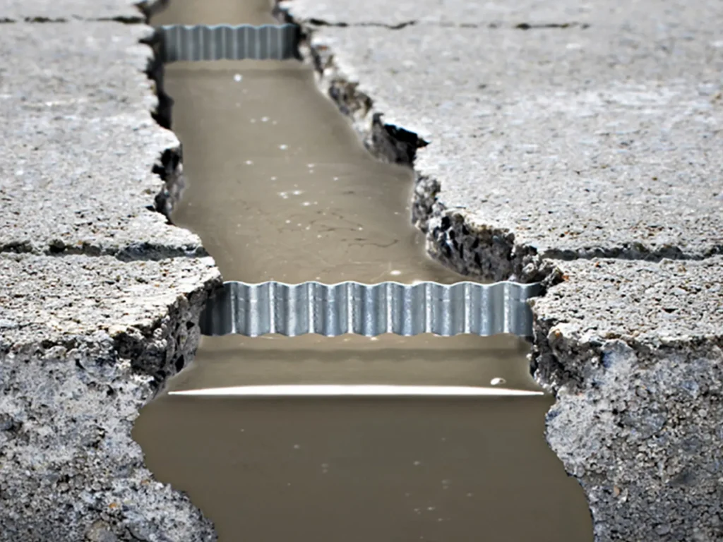 Close-up of crack injection repair by Concrete Rotorua, ensuring long-lasting concrete repairs solutions.